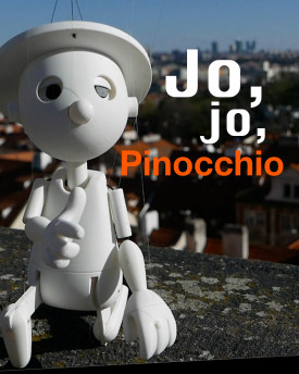 Pinocchio marioneta - loutka k 3D tisku