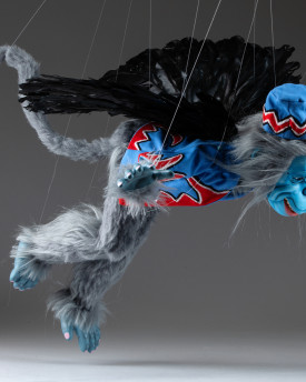 Flying Monkey Marionette – Handmade Masterpiece from Prague